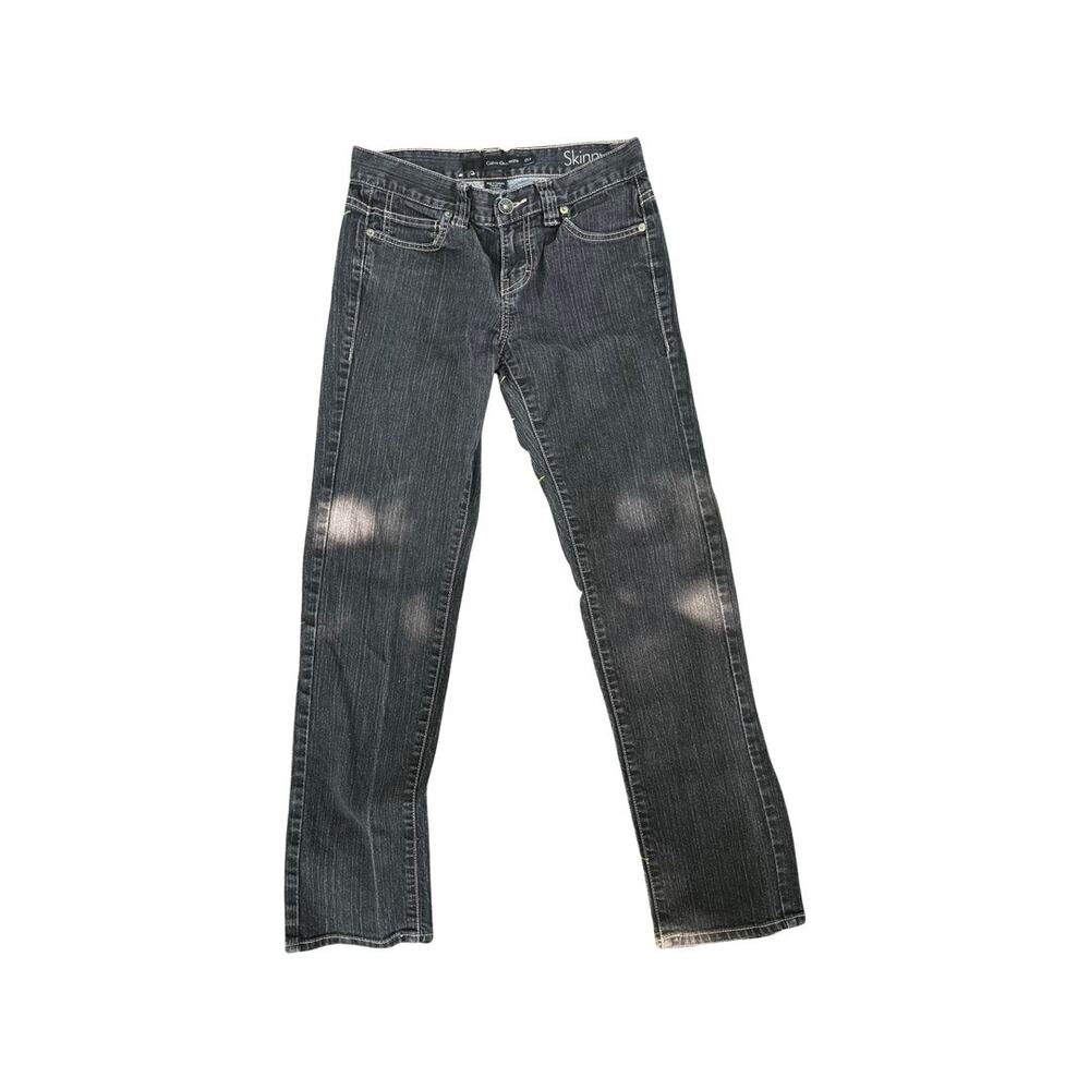 Calvin Klein Black Skinny Jeans 27 Inch Waist Size 4